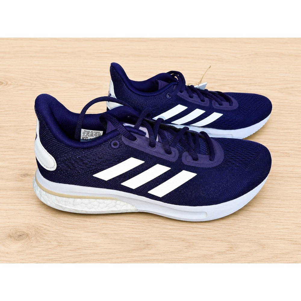 Adidas Supernova Running Shoes Washington Huskies Purple White Men's 7 Women's 8